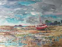 Le bateau rouge