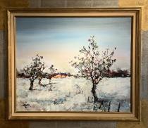 La route enneigée ( Georges Hosotte )