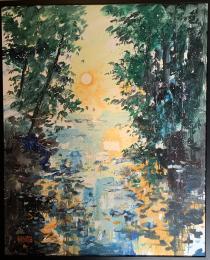 La rivière ombragée(Georges Hosotte)