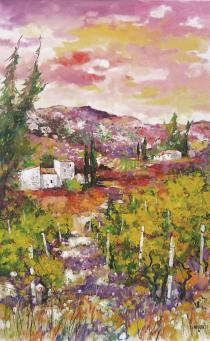 Lubéron, les vignes folles