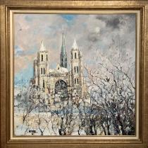 Dijon enneigé 