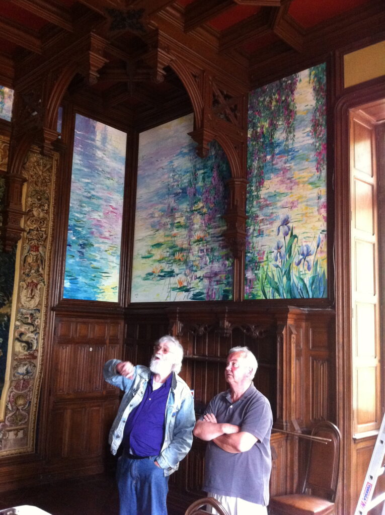 18 bis-l’installation de l’âge d’or Au chateau du Baron de Domecy