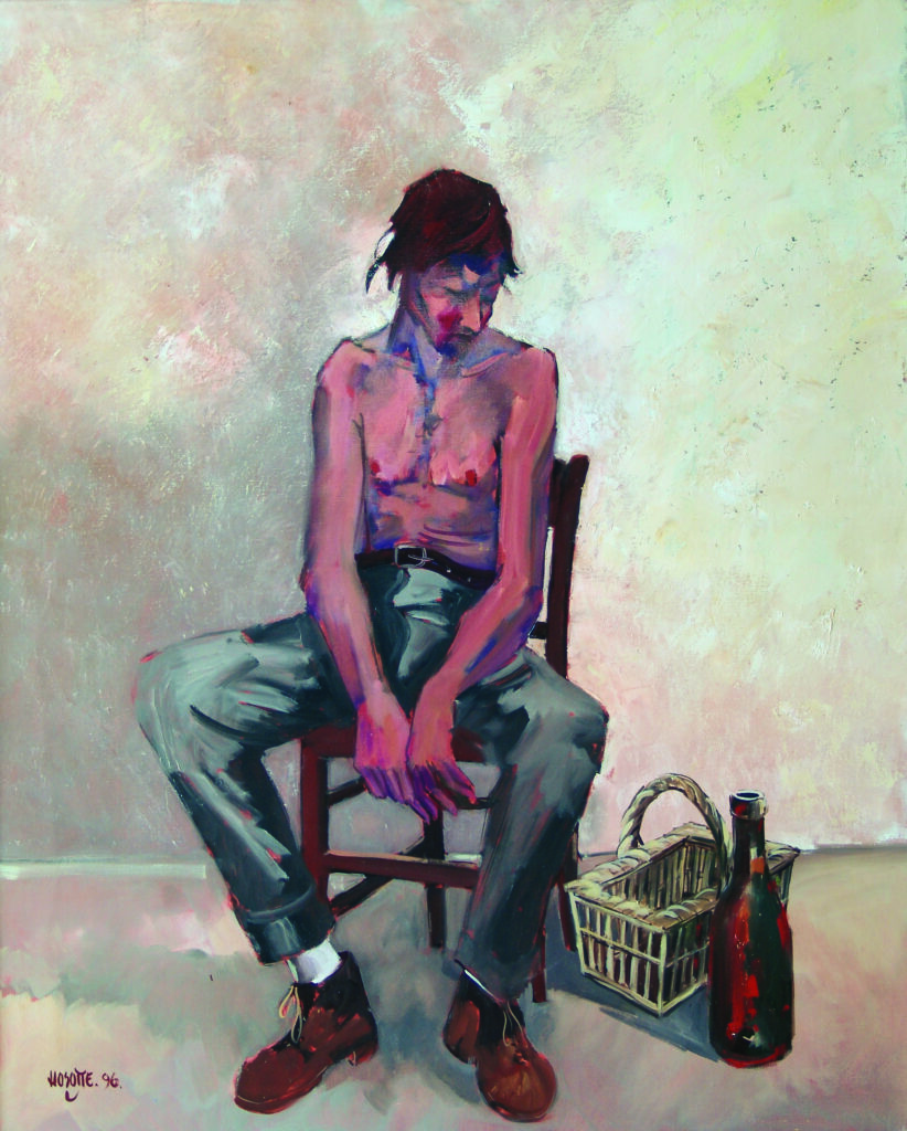 6-L’homme oublié.1996 100x81cm